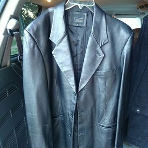 Cezani Men's leather jacket